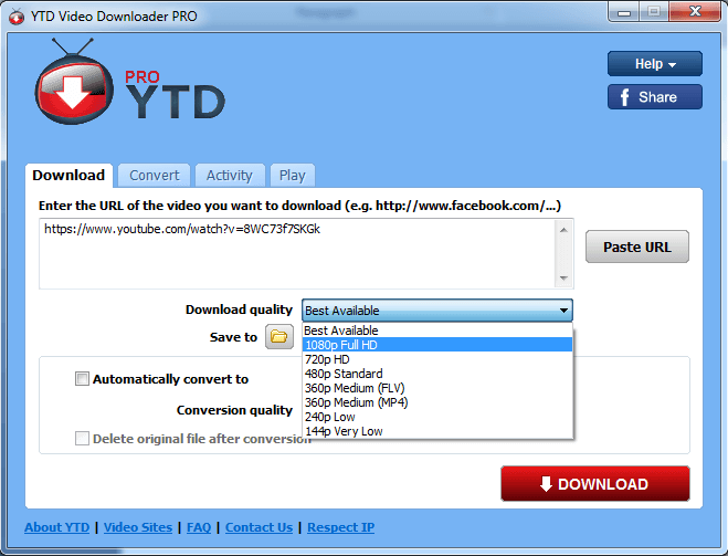 Download YouTube Videos Using YouTube Downloader