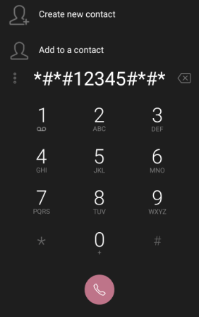 Open AppLock From Dialpad