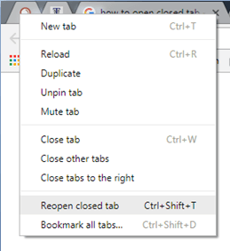 sequel pro accidentally closed tab