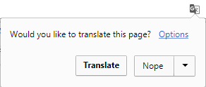 Change Language in Google Chrome - Translate Language