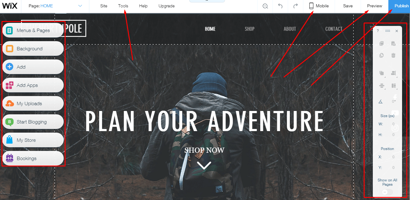 Edit Your Online Wix Store