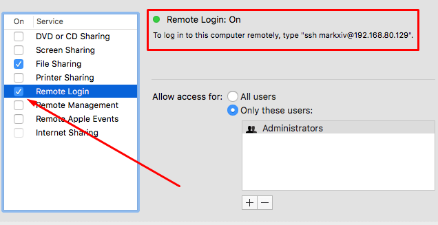 How to Access Mac Files From Windows Android iOS Remotely - Turn On Remote Sharing