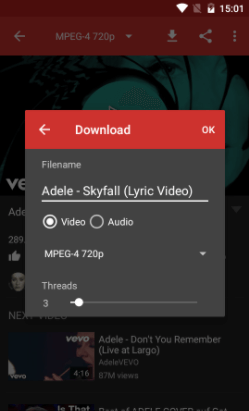 ouTube Video Background Playback using NewPipe App (Download)