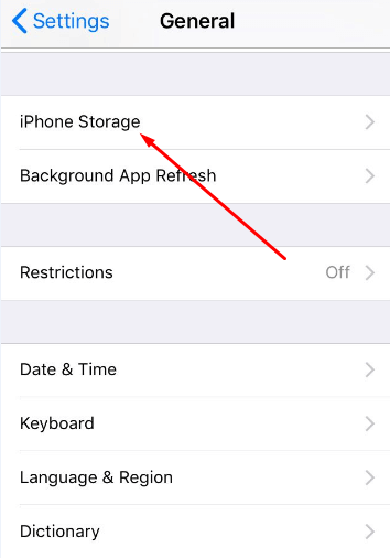 How to Clear or Delete Document and Data on iPhone and iPad - Open iPhone Storage