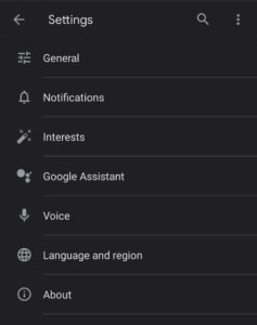 Disable Google Assistant on Android - Tap on Google Assistant