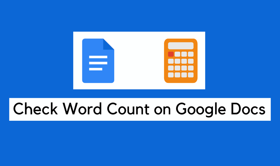 google docs word counter