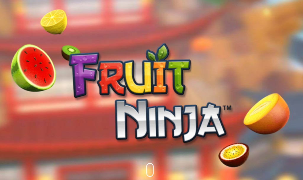 Fruit ninja popular no wifi game