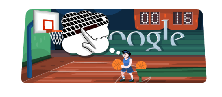 Basketball: Google doodle game