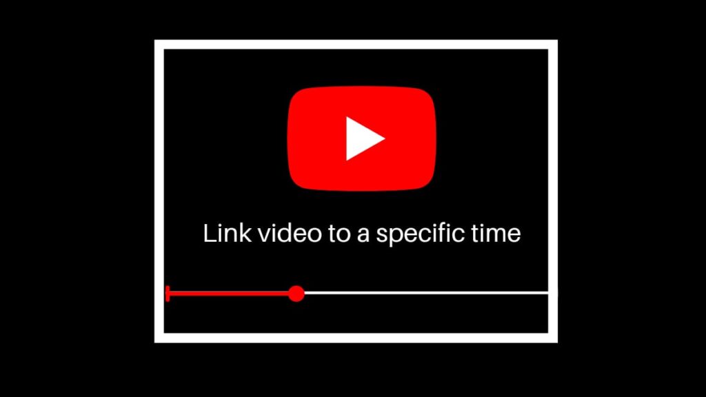 Share a link to a specific time in a YouTube video