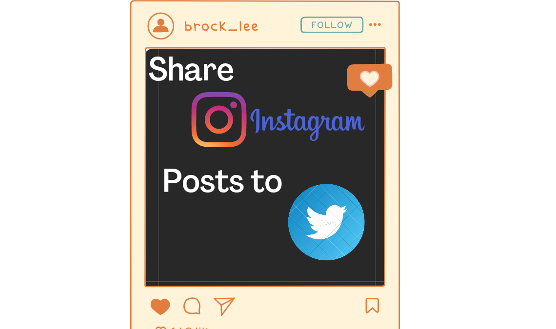 Share Instagram photos to Twitter