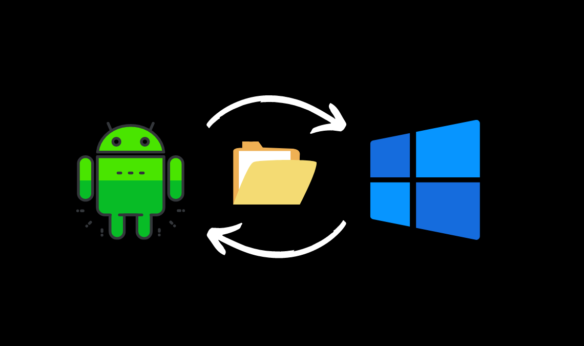 Share files between Android and Windows