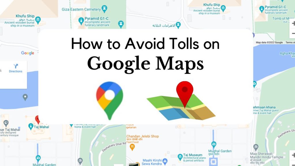 Avoid Tolls on Google Maps