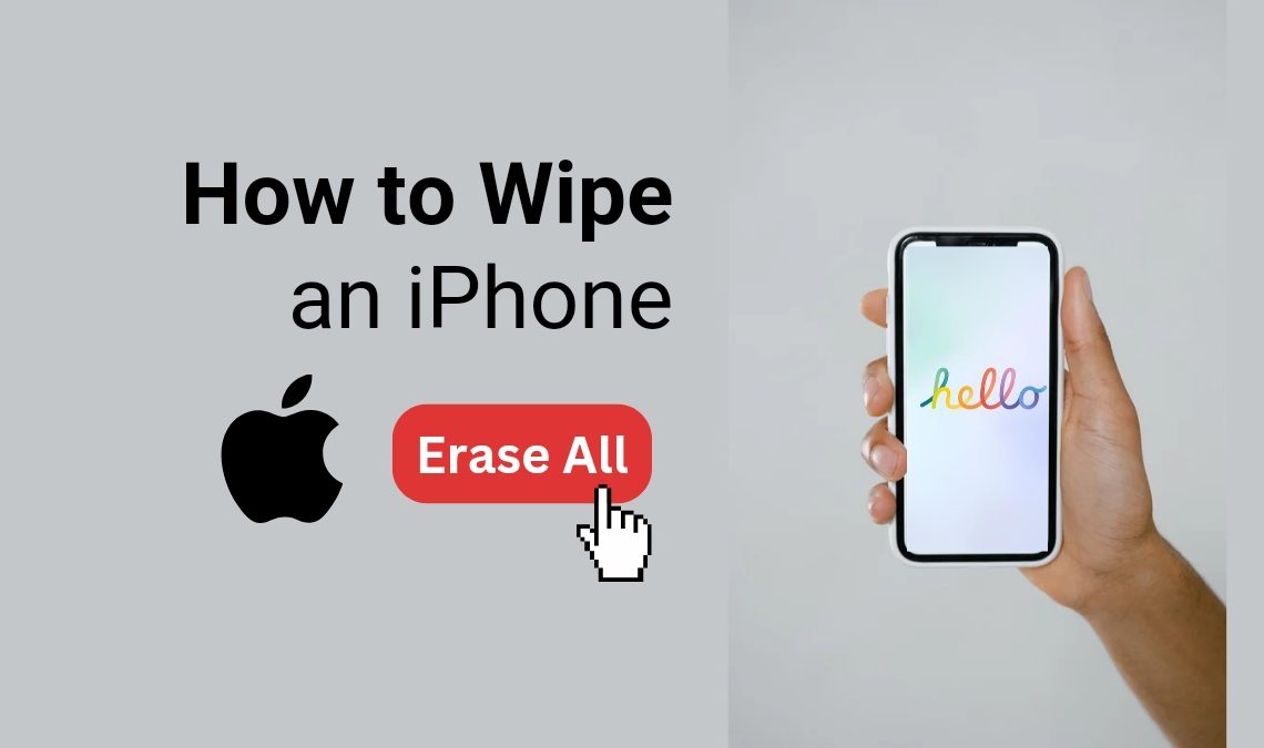 How to wipe an iPhone