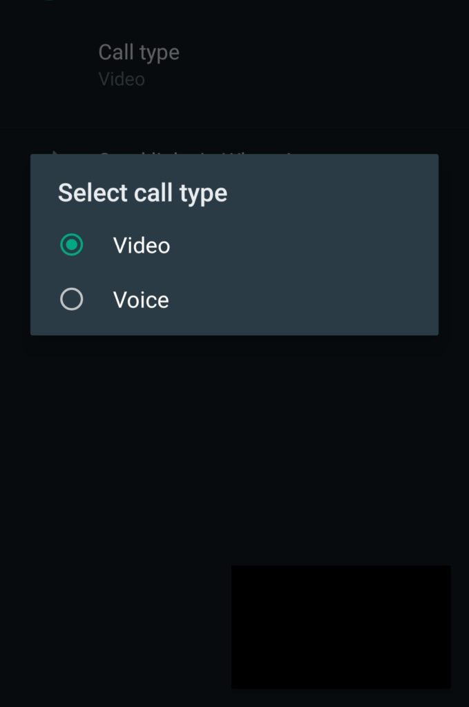 Customise the WhatsApp call link.