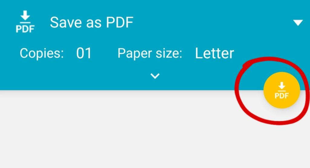 Save the PDF without password.