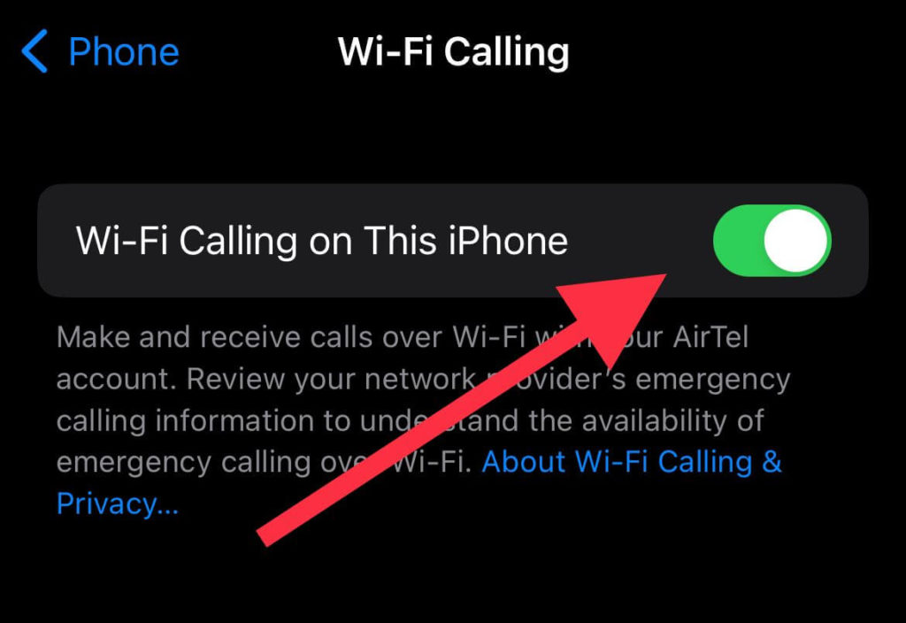 Enable Wi-Fi Calling on This iPhone - Remove Background Noise on iPhone