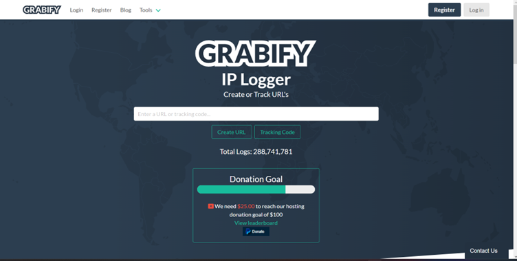 Grabify IP Address Grabber