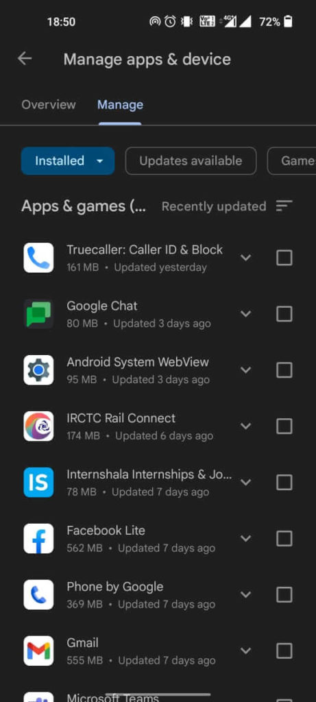 Retrieving Recently Deleted Apps on Android