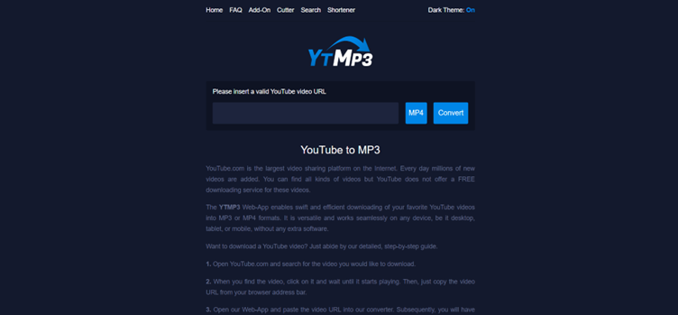 YTMP3: Youtube videos to MP3 in 90 minutes