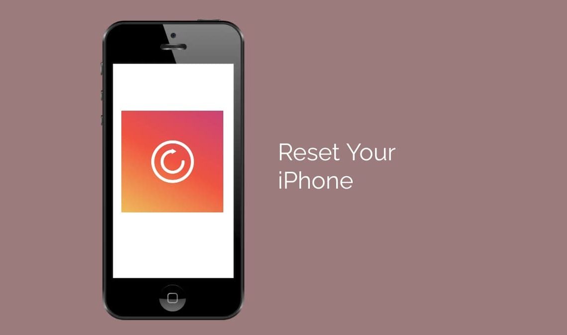 Reset your iPhone